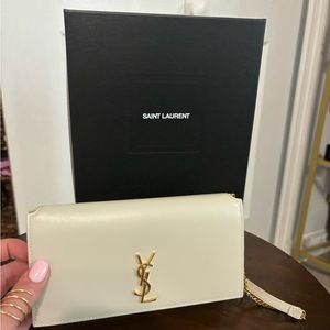 YSL phone holder crossbody
